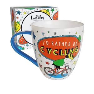 I’d Rather Be Cycling Mug, By Love Mug NEW Fathers Day Friend Birthday Gift